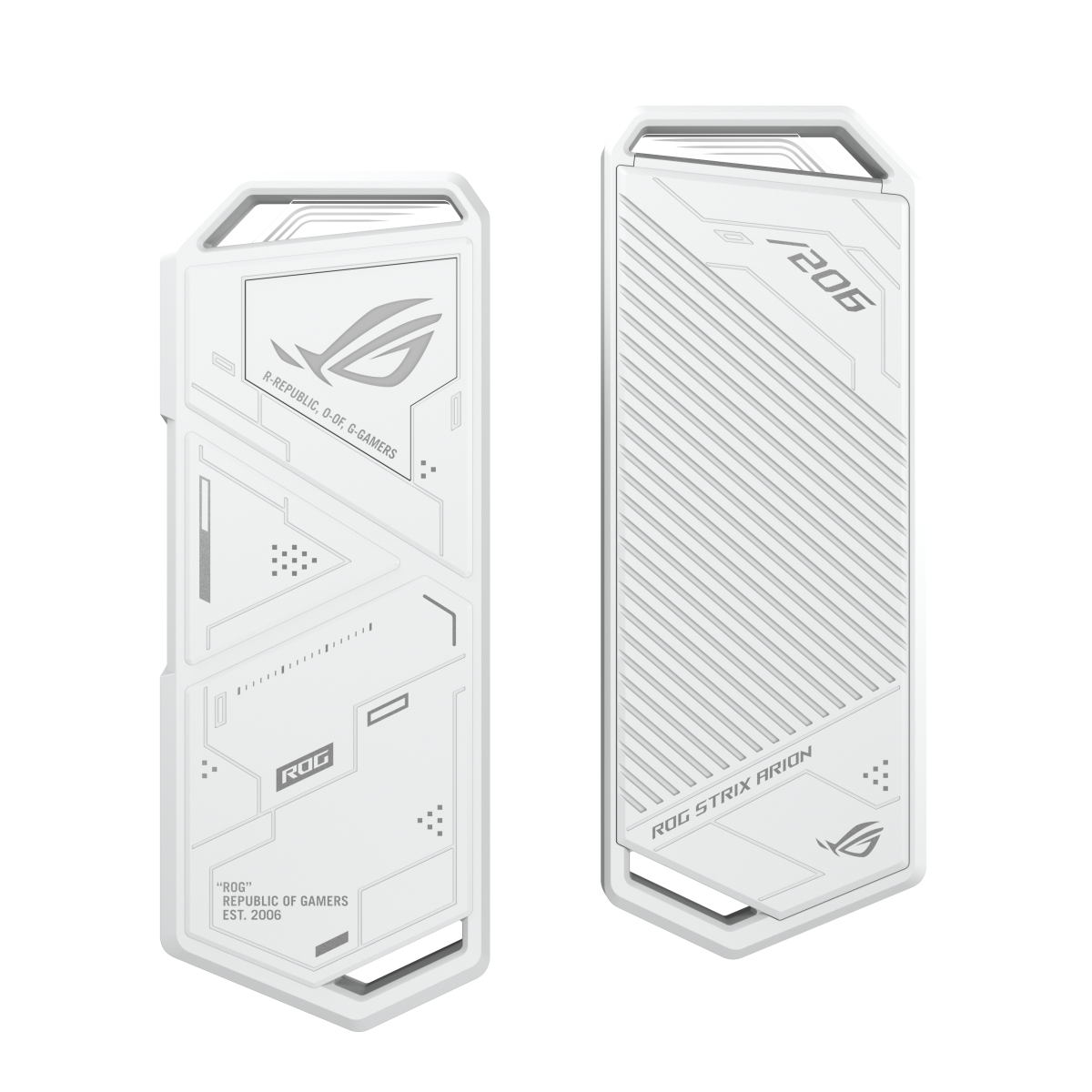 ASUS ROG STRIX Arion White Edition M.2 NVMe-SSD-Gehäuse 10