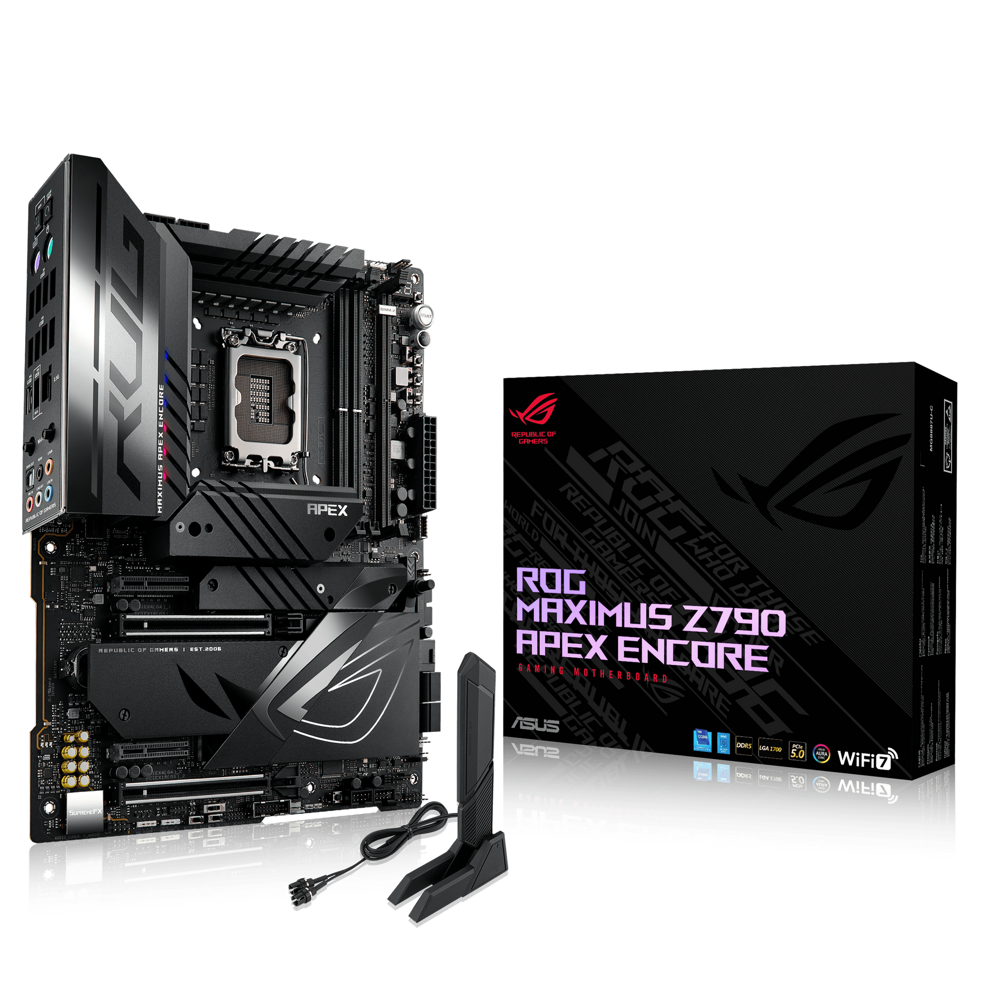 ASUS ROG MAXIMUS Z790 APEX ENCORE Gaming Mainboard Sockel Intel LGA1700