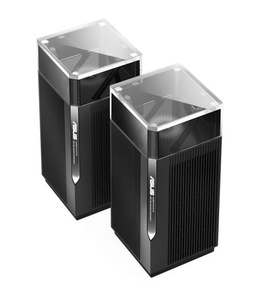 ASUS ZenWiFi Pro ET12 AXE11000 Tri-Band WiFi 6E Mesh System 2er Set kombinierbarer Router 2