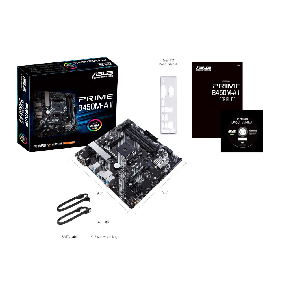 Asus Prime B450M-A II Mainboard Sockel AM4 3
