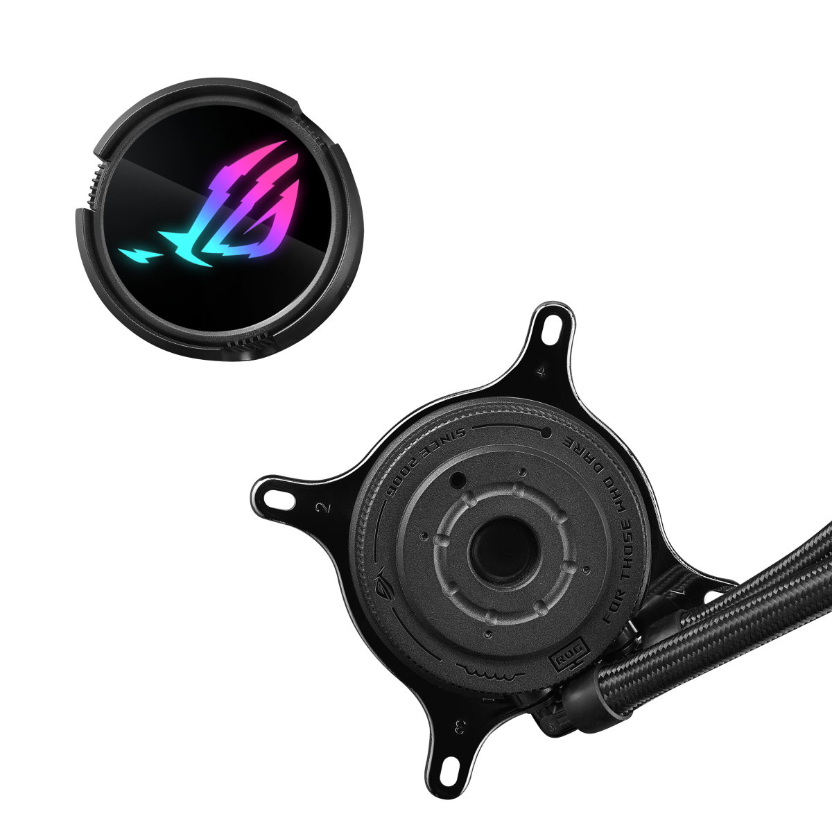 ASUS ROG STRIX LC III 360 ARGB All-in-One Flüssig-CPU-Wasserkühlung schwarz 10