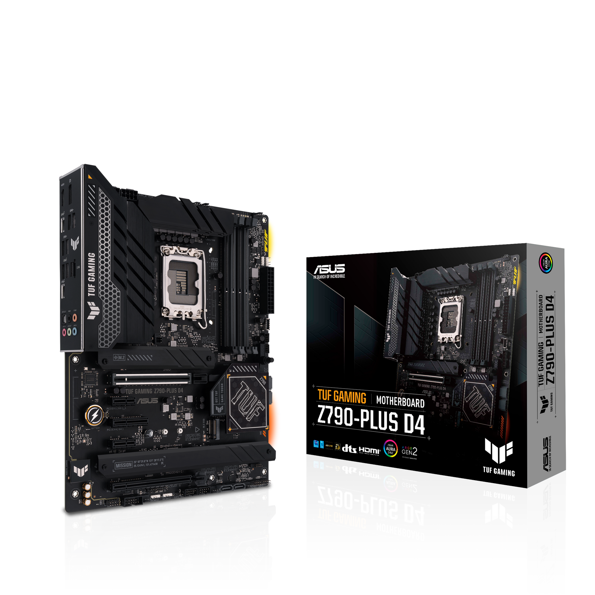 ASUS TUF Gaming Z790-Plus D4 Mainboard Sockel Intel LGA1700 3