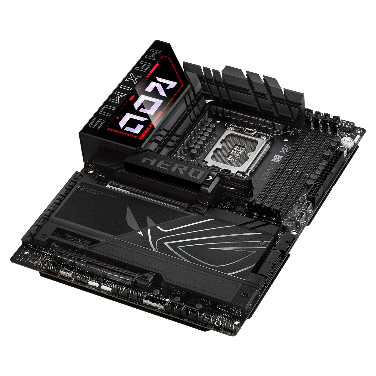 ASUS ROG MAXIMUS Z890 HERO Gaming Mainboard Sockel Intel LGA 1851 2