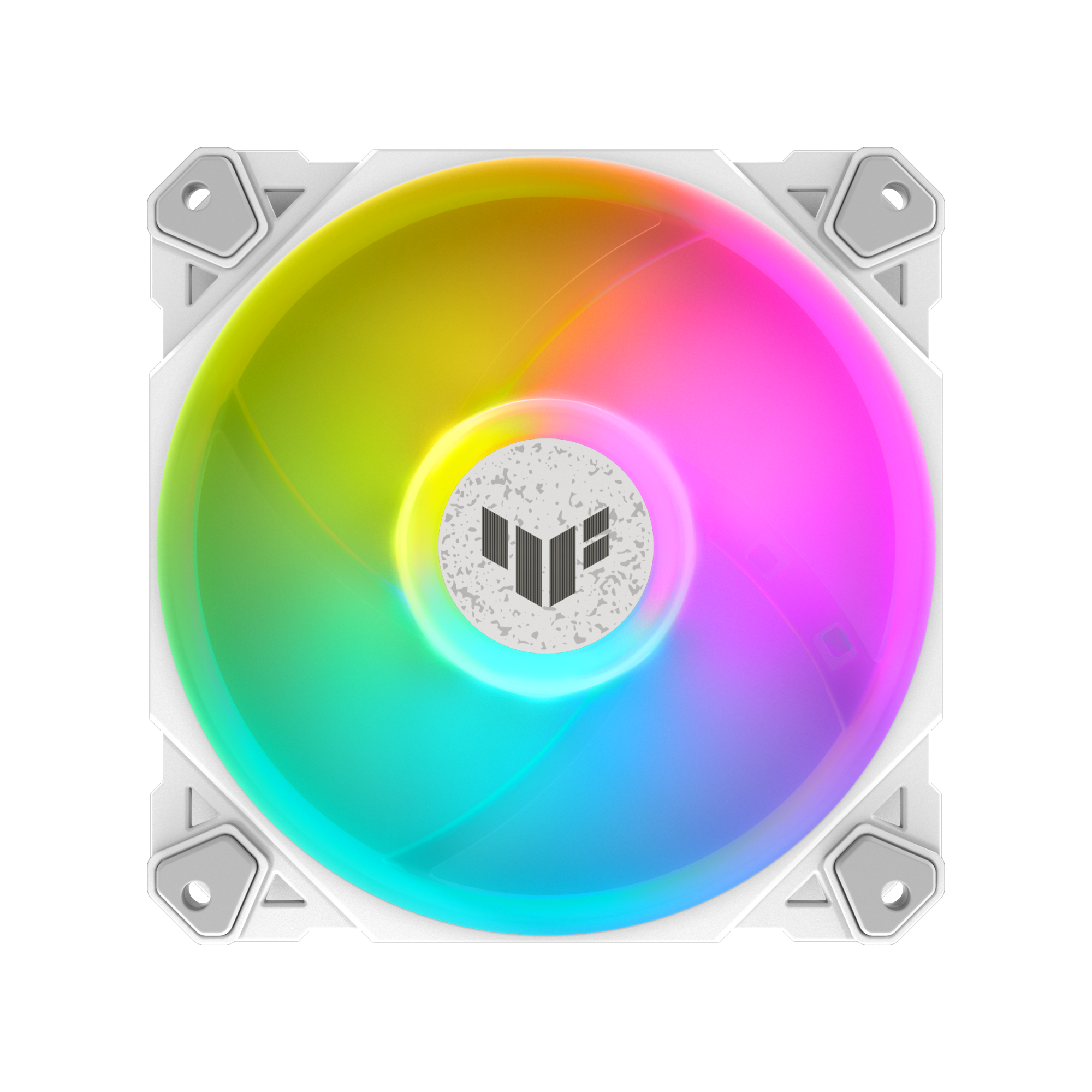 ASUS TUF Gaming TF120 ARGB-Gehäuselüfter White Edition - Single Pack 7