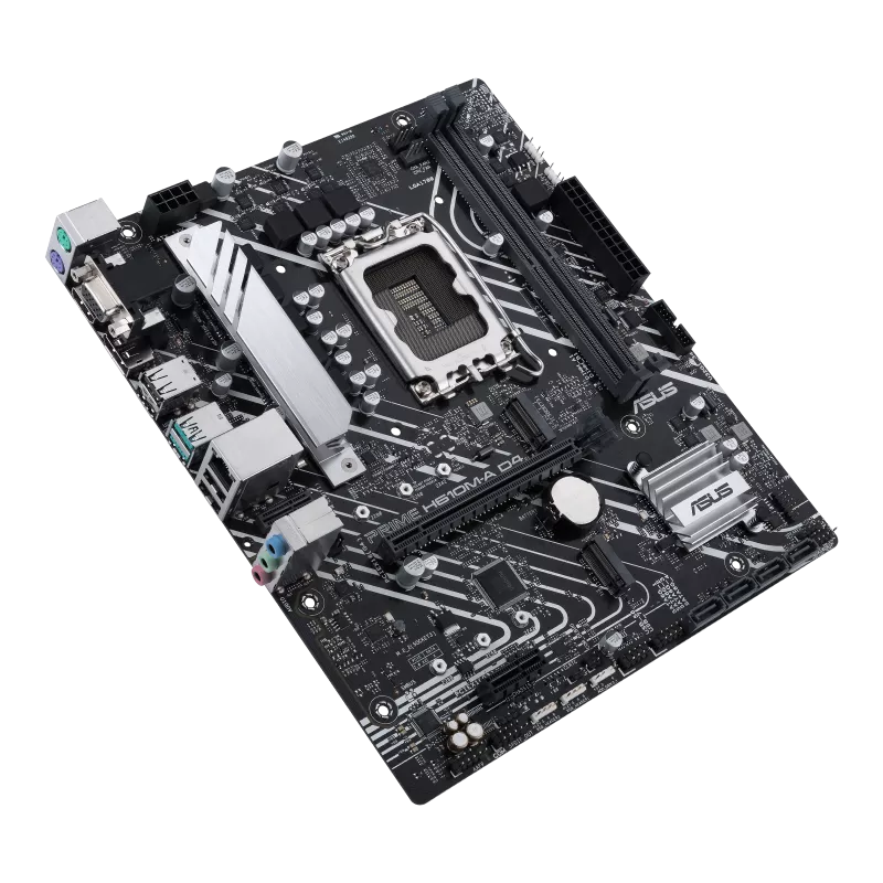 ASUS Prime H610M-A D4-CSM Business Mainboard Sockel Intel LGA 1700 7