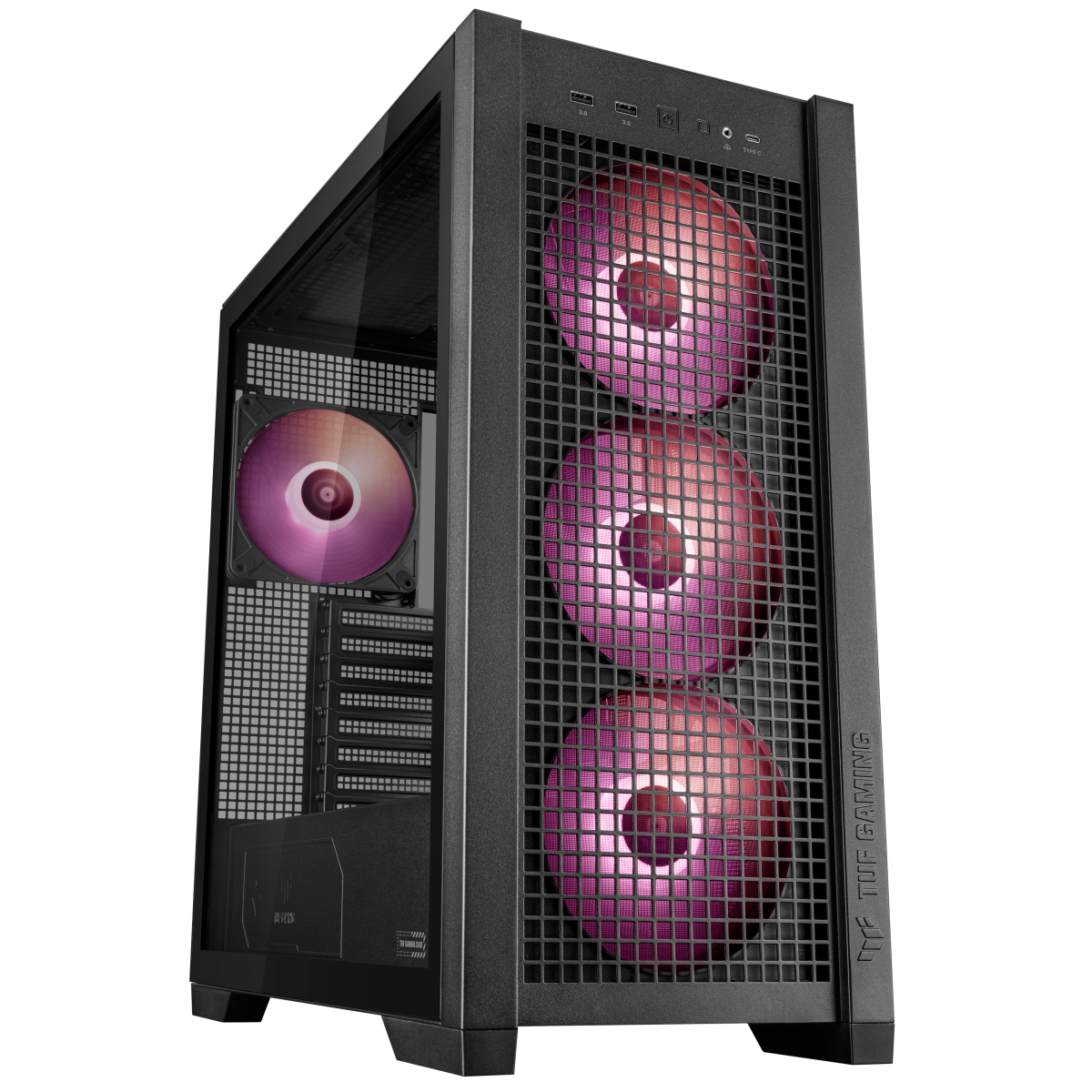 ASUS TUF Gaming GT302 ARGB Black Mid-Tower-ATX-Gehäuse 14