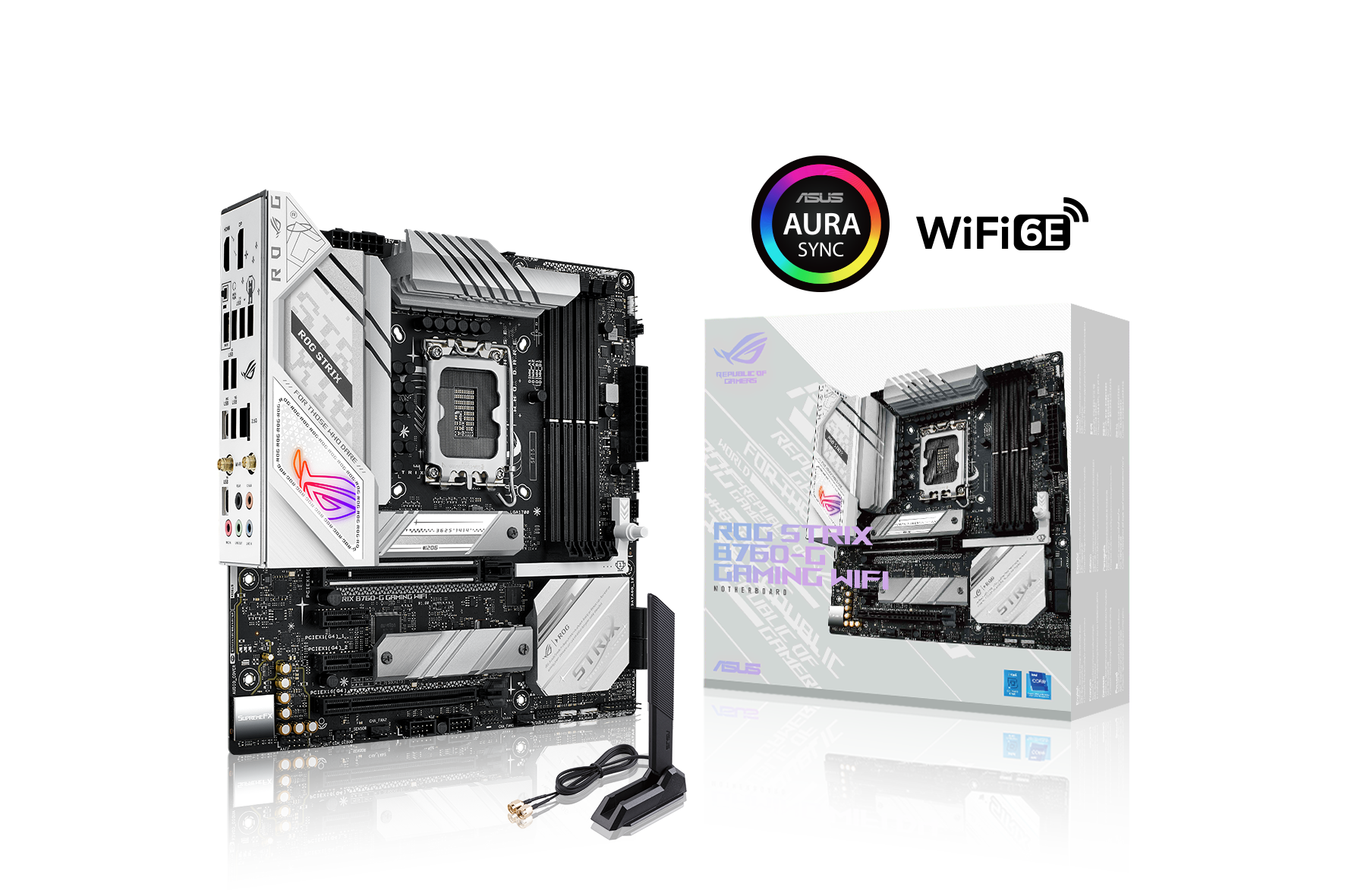 ASUS ROG STRIX B760-G GAMING WIFI Mainboard Sockel Intel LGA 1700