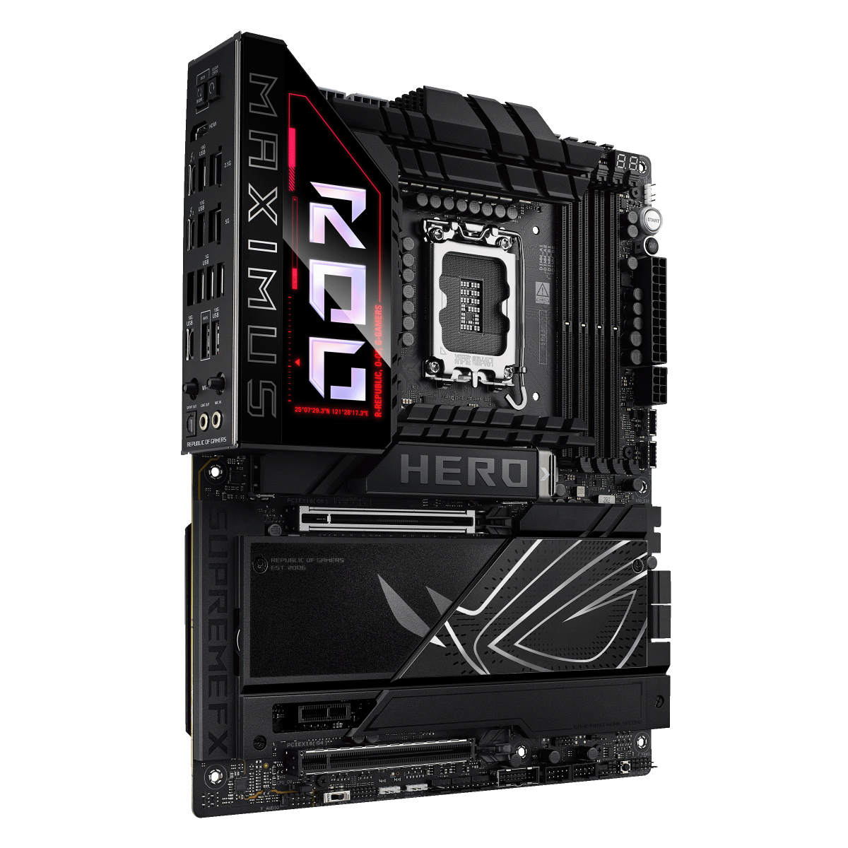 ASUS ROG MAXIMUS Z890 HERO Gaming Mainboard Sockel Intel LGA 1851 9