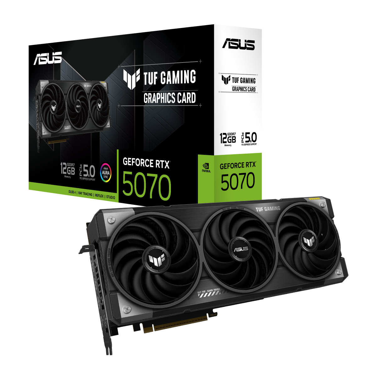 ASUS TUF Gaming GeForce RTX 5070 12GB GDDR7 Grafikkarte 2