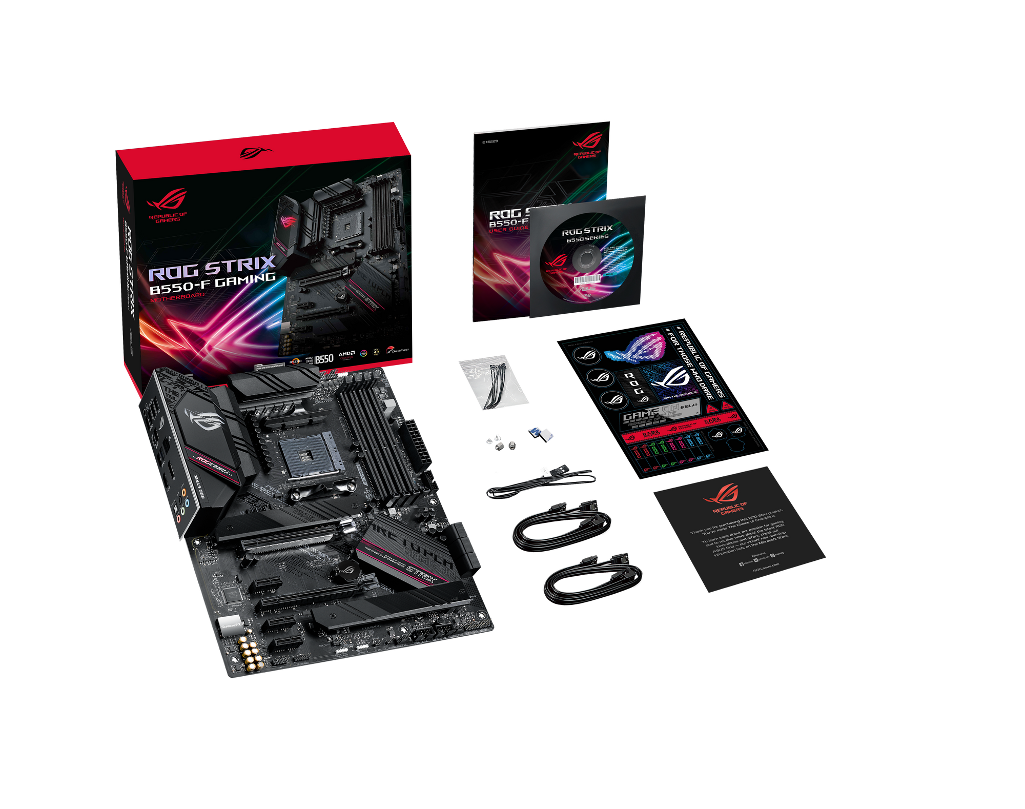 ASUS ROG STRIX B550-F Gaming Mainboard Sockel AM4 6