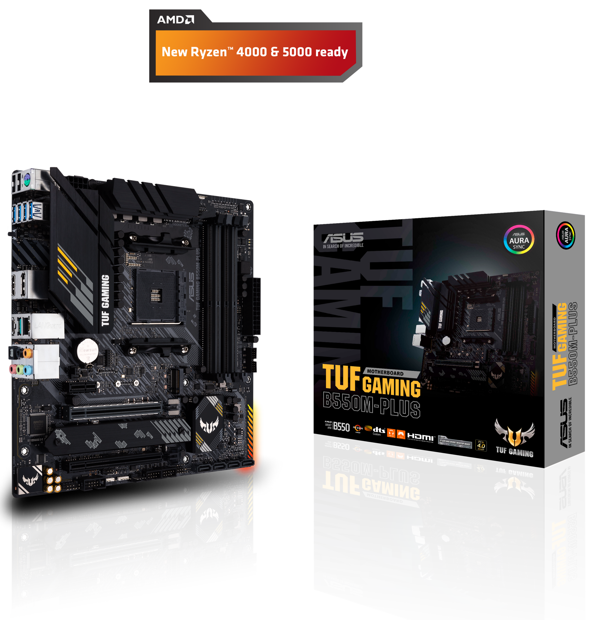 ASUS TUF Gaming B550M-Plus Gaming Mainboard Sockel AM4