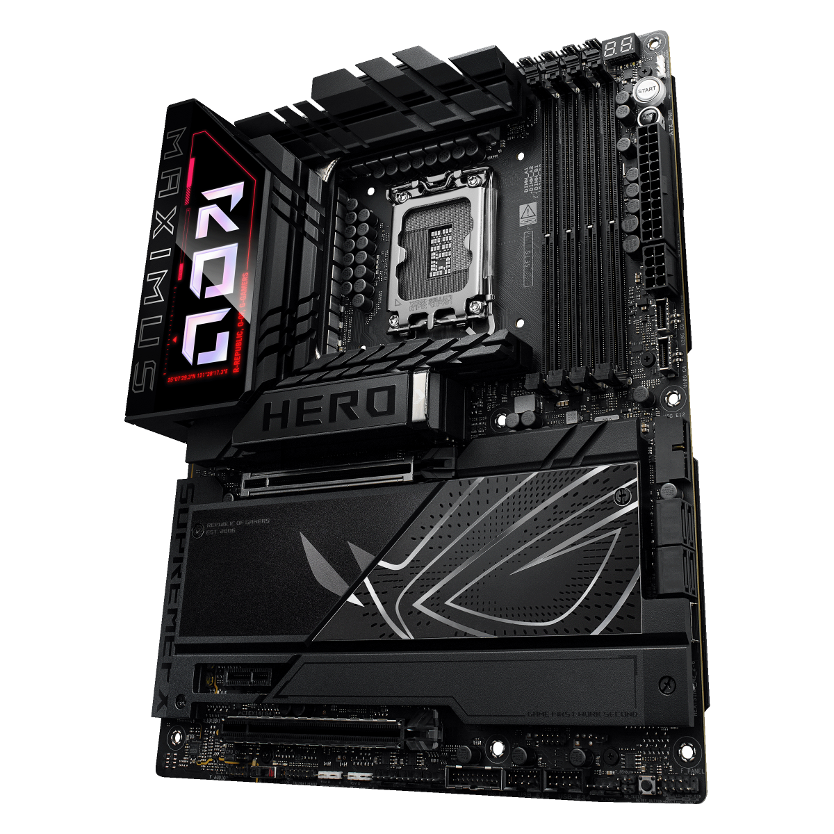 ASUS ROG MAXIMUS Z890 HERO Gaming Mainboard Sockel Intel LGA 1851 4
