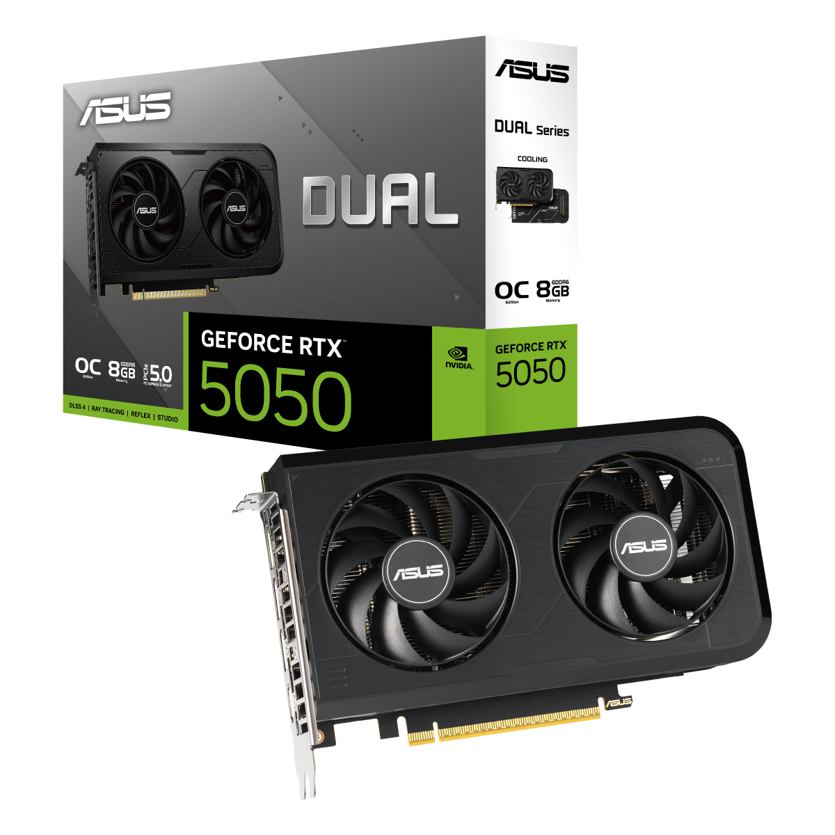 ASUS Dual GeForce RTX 5050 8GB GDDR6 OC Edition Gaming Grafikkarte 6