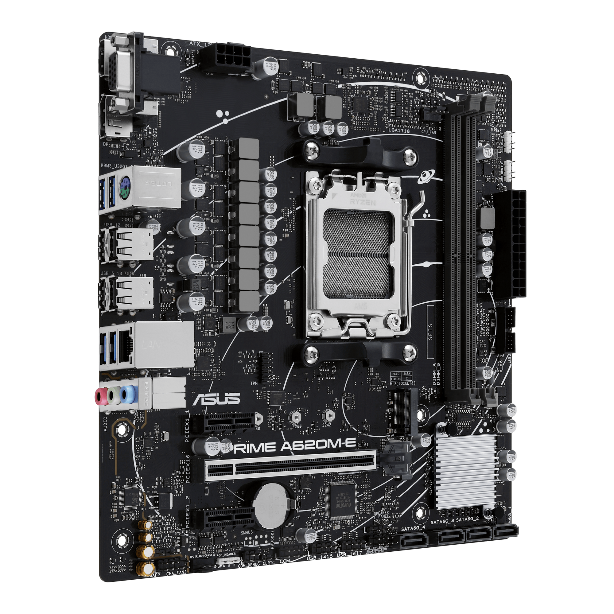 ASUS Prime A620M-E-CSM Mainboard Sockel AMD A620 8