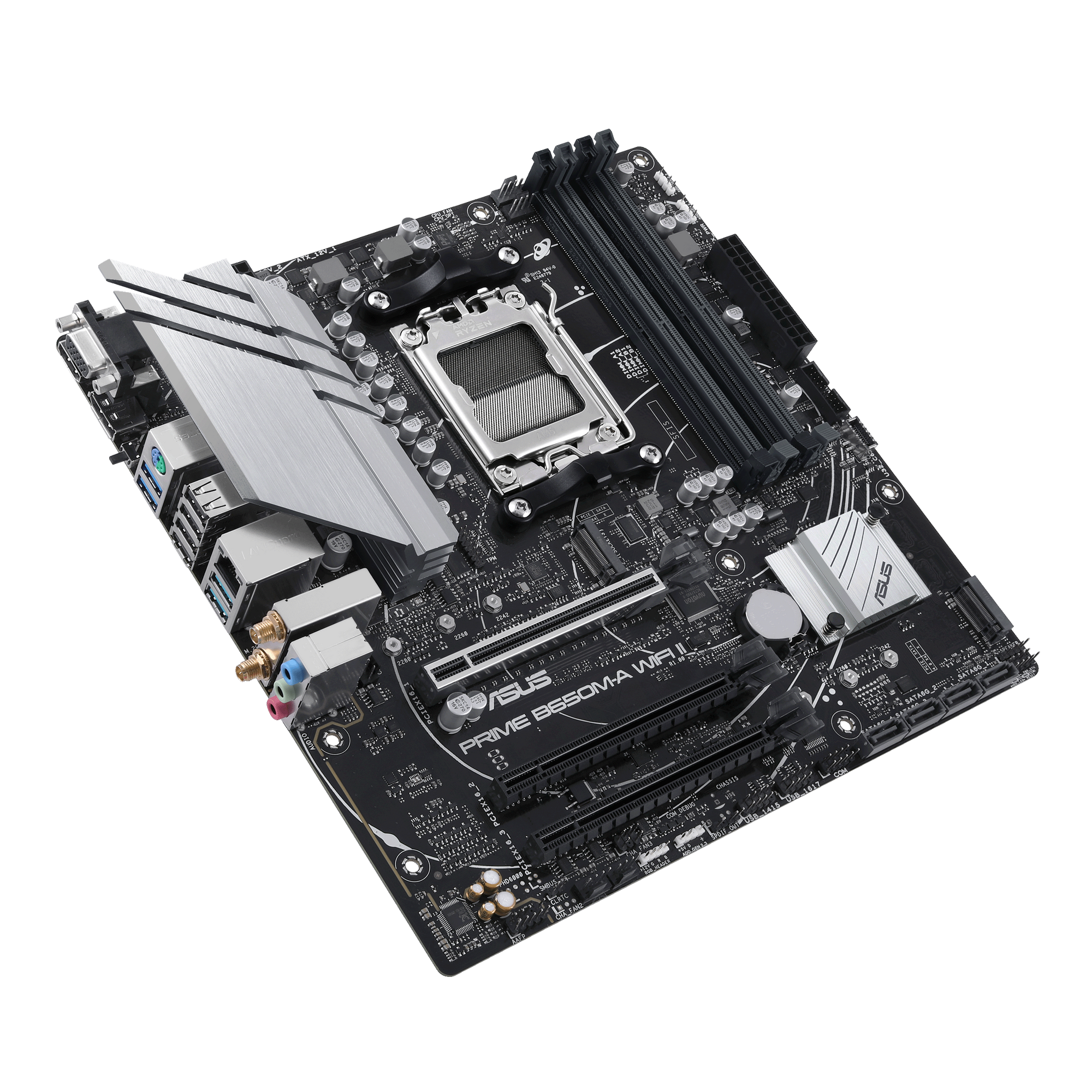 ASUS PRIME B650M-A WIFI II Gaming Mainboard Sockel AMD AM5 7