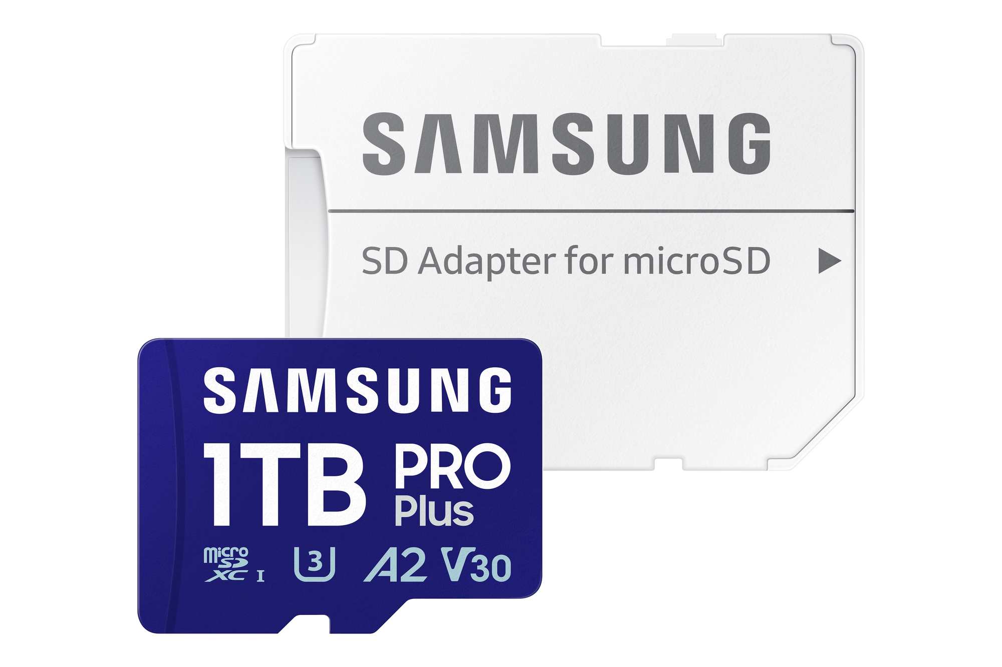 Samsung PRO Plus 1 TB microSDXC UHS-I U3 180MB/s Full HD & 4K UHD Speicherkarte inkl. SD-Adapter 2