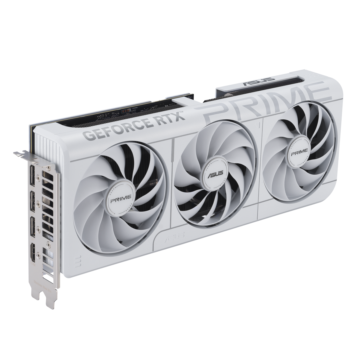 ASUS PRIME GeForce RTX 5070 White OC Edition 12GB GDDR7 Gaming Grafikkarte 7