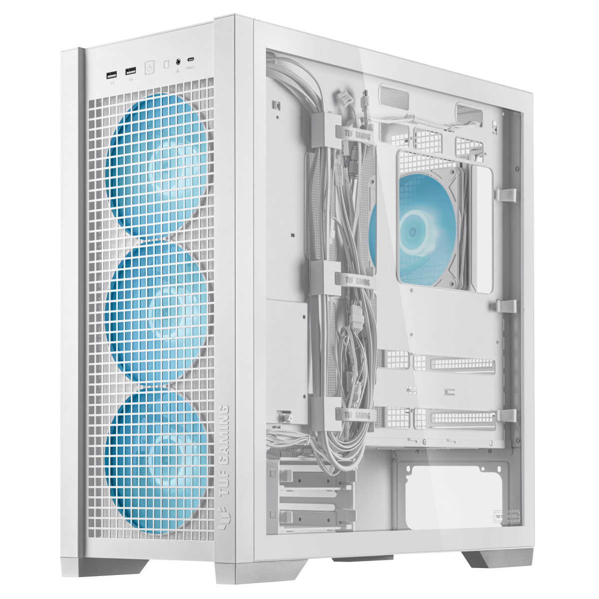 ASUS TUF Gaming GT302 ARGB White Mid-Tower-ATX-Gehäuse 16