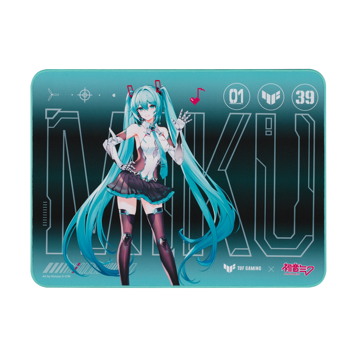 ASUS TUF Gaming P1 Hatsune Miku Edition Gaming Mauspad
