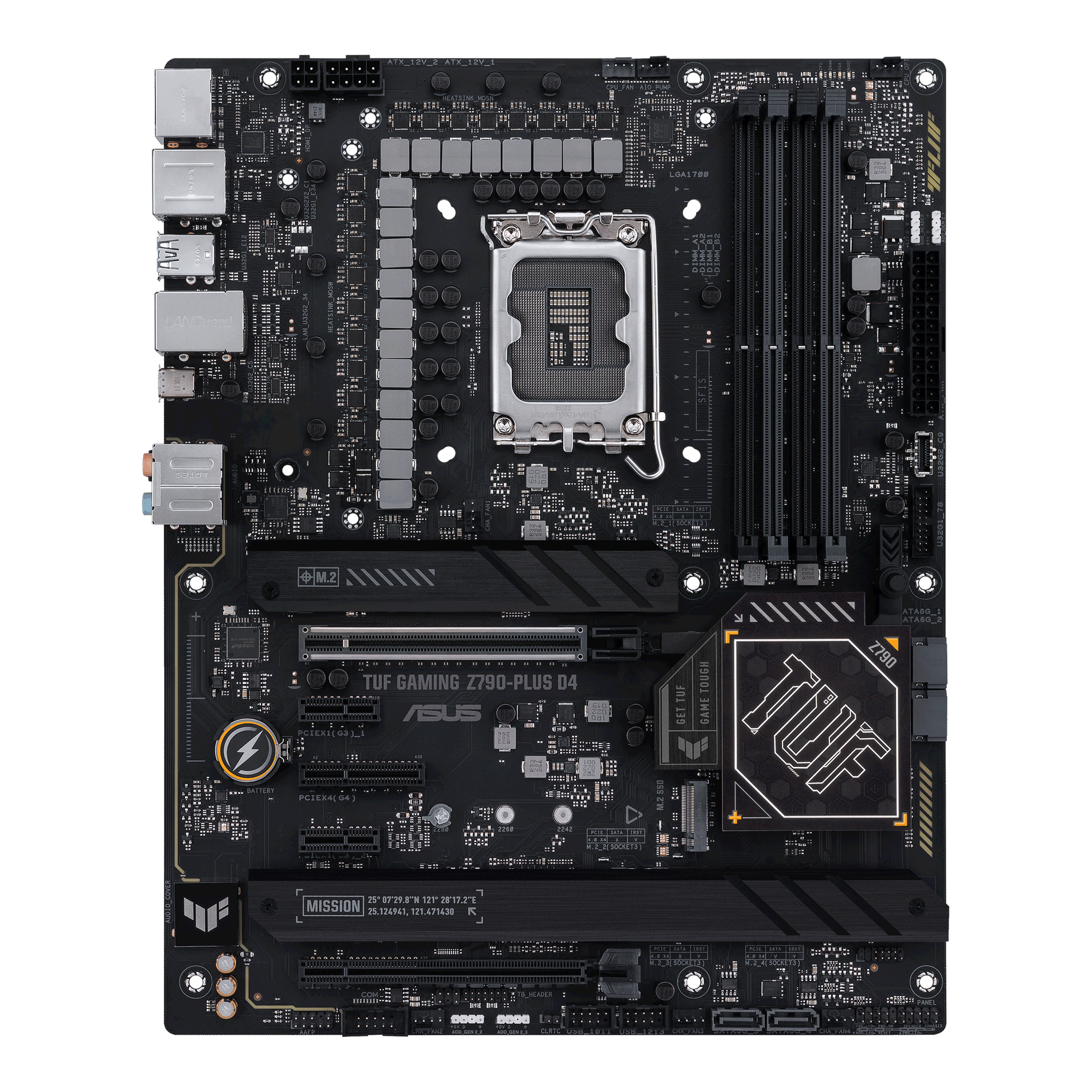 ASUS TUF Gaming Z790-Plus D4 Mainboard Sockel Intel LGA1700 4