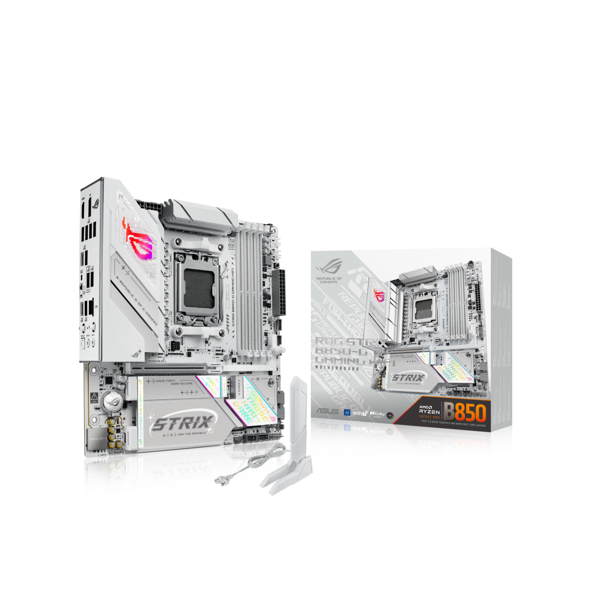 ASUS ROG STRIX B850-G GAMING WIFI Mainboard Sockel AMD AM5