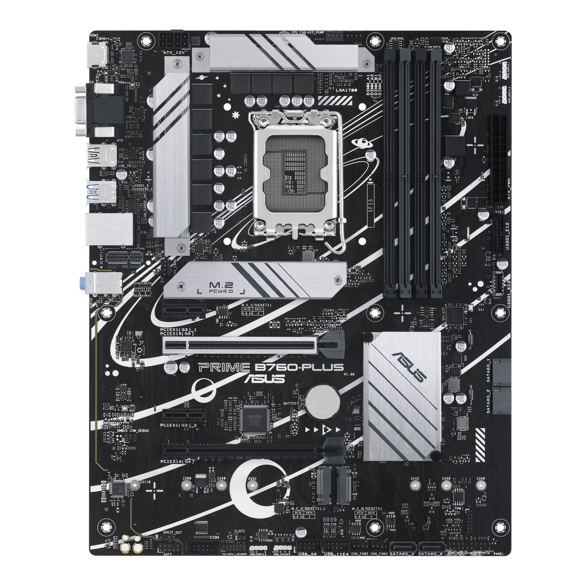 ASUS PRIME B760-PLUS Gaming Mainboard Sockel Intel LGA 1700 5