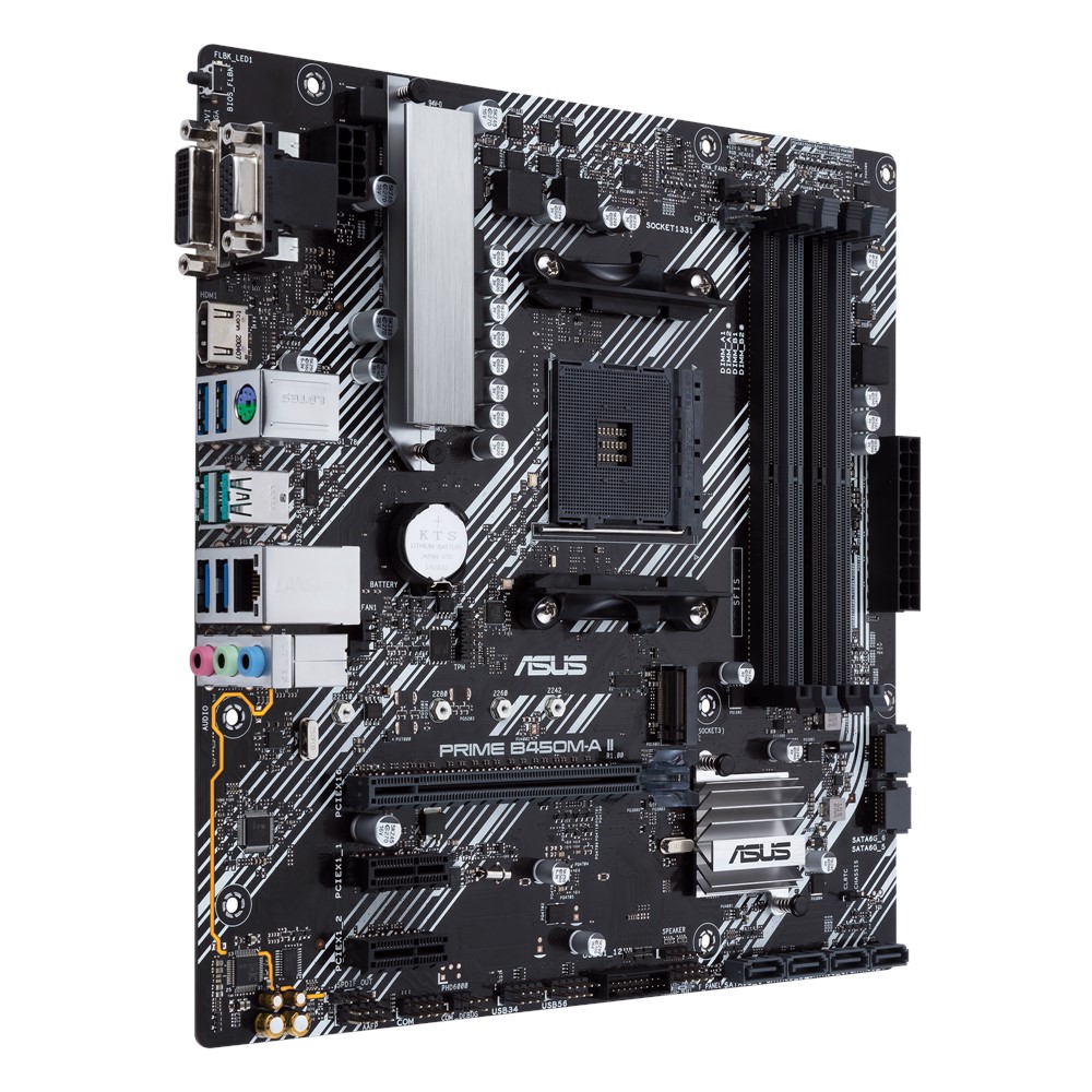 Asus Prime B450M-A II Mainboard Sockel AM4 5