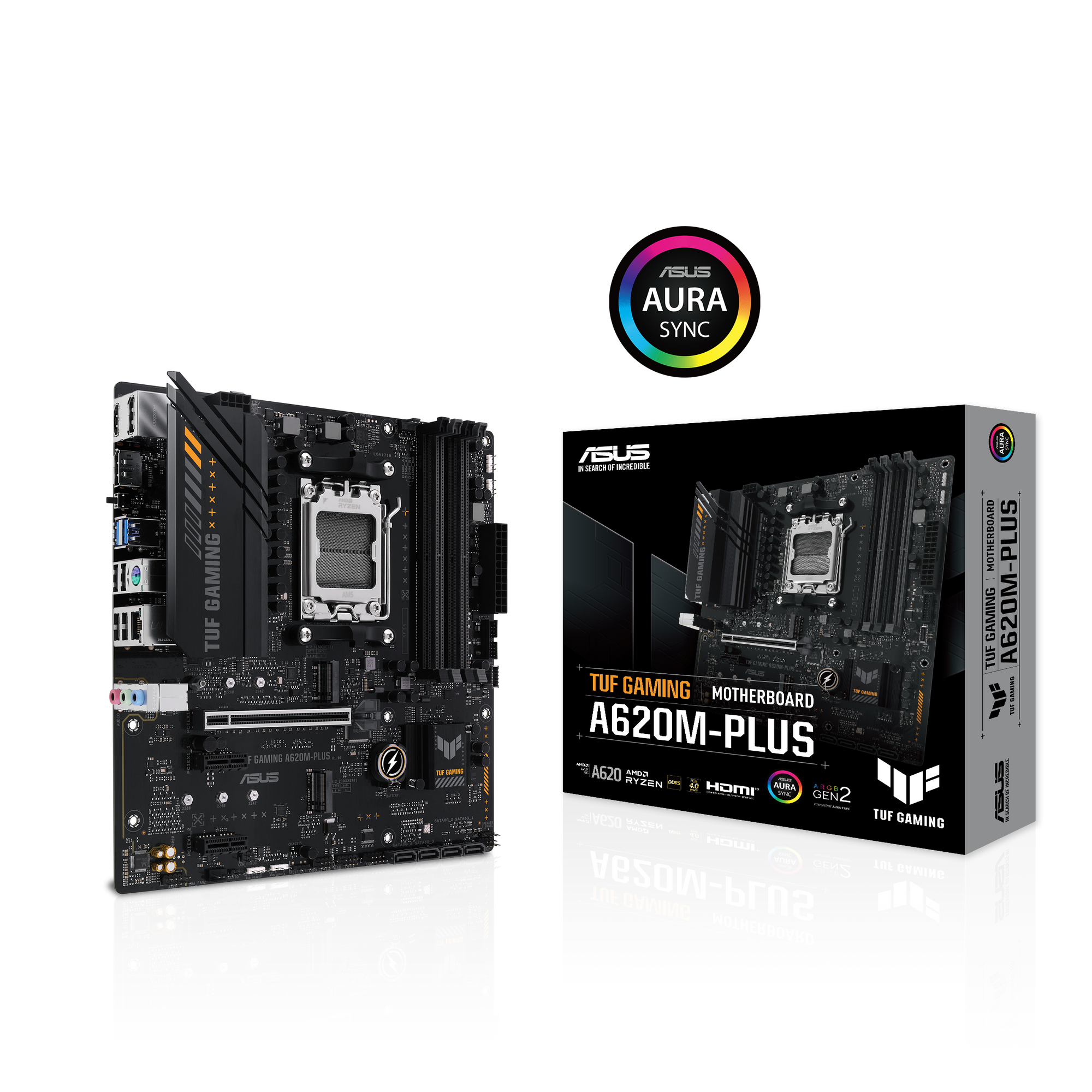 ASUS TUF GAMING A620M-PLUS Mainboard Sockel AMD A620