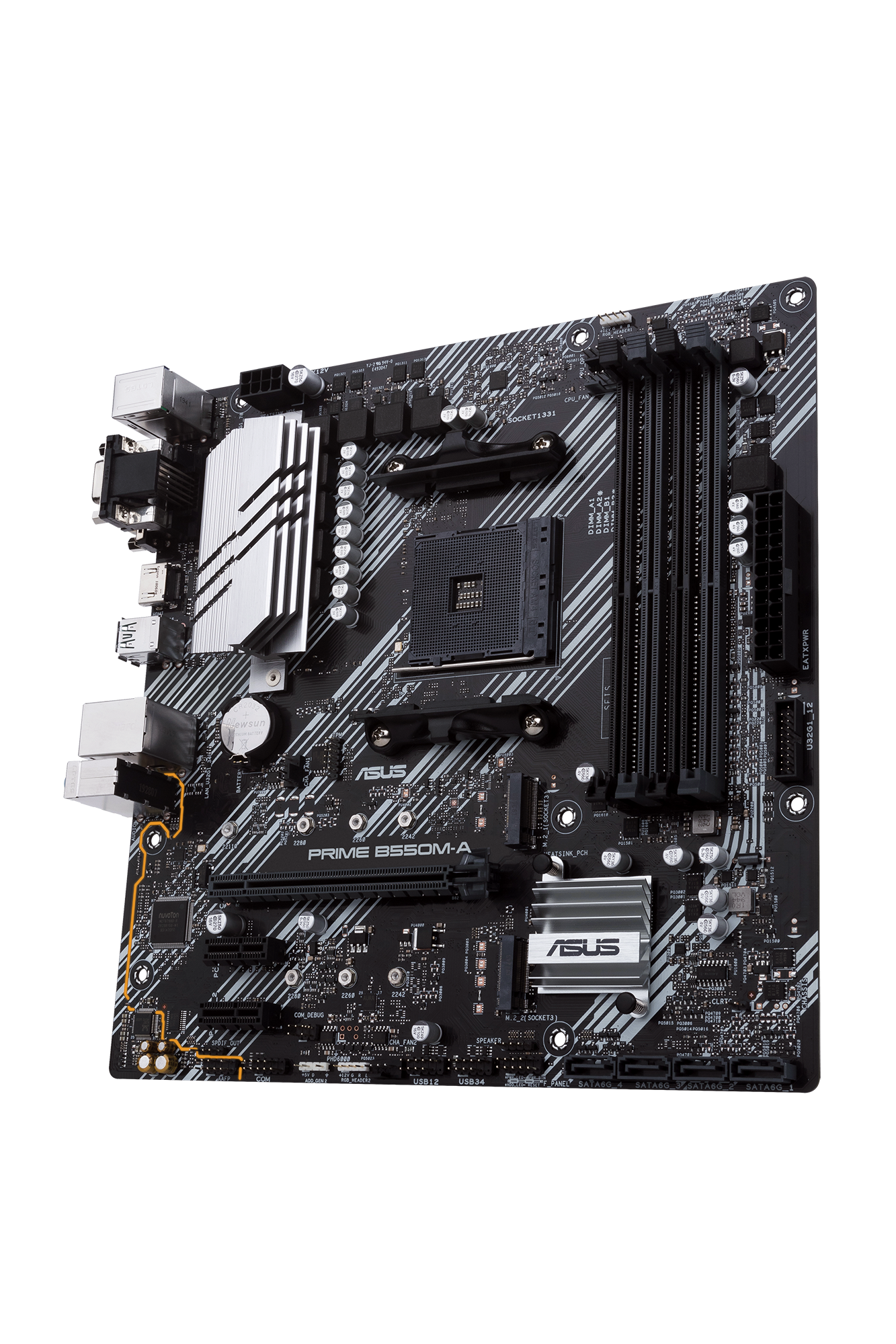 ASUS Prime B550M-A CSM Mainboard Sockel AM4 2