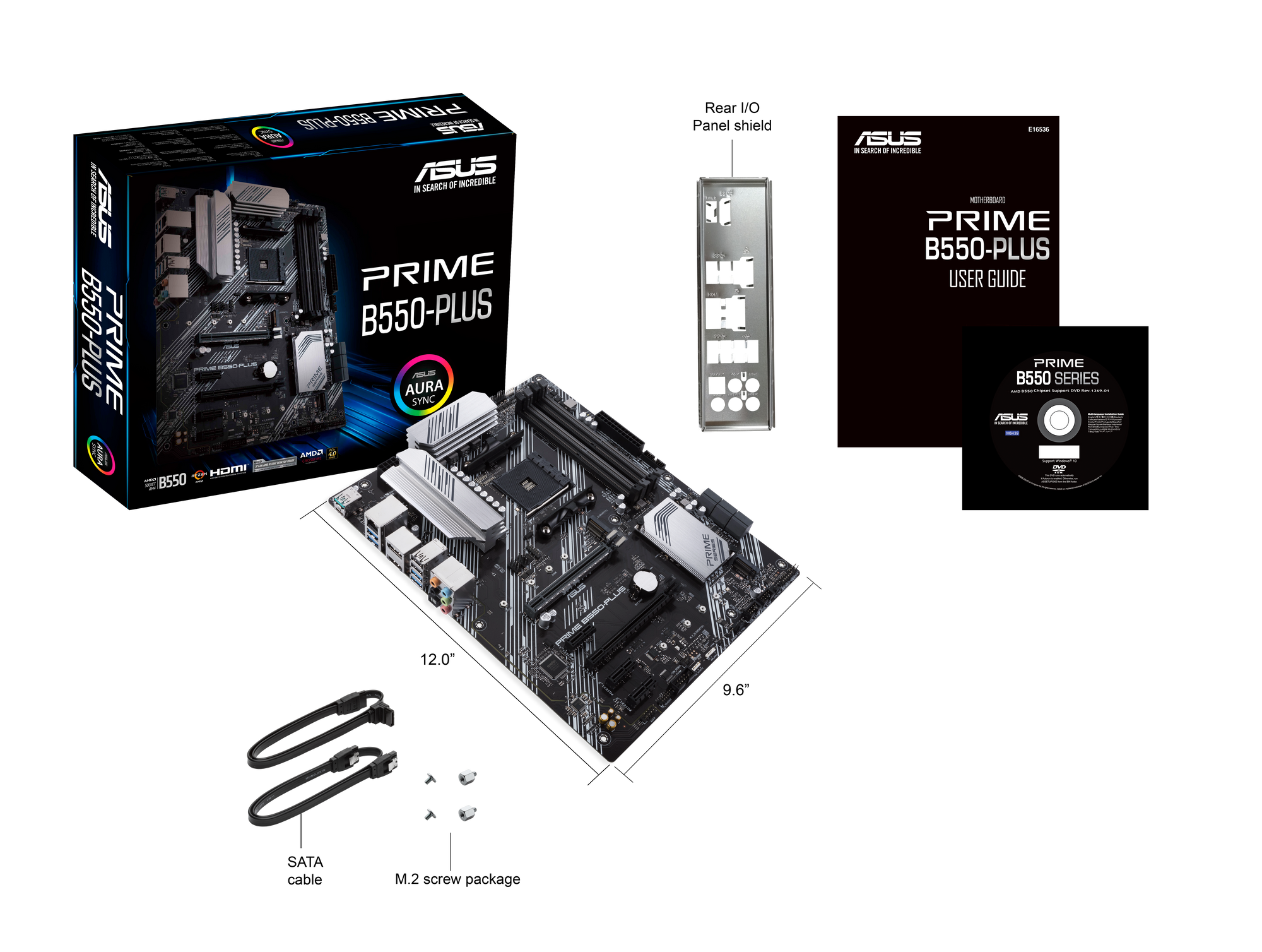 ASUS Prime B550-Plus Gaming Mainboard Sockel AM4 7