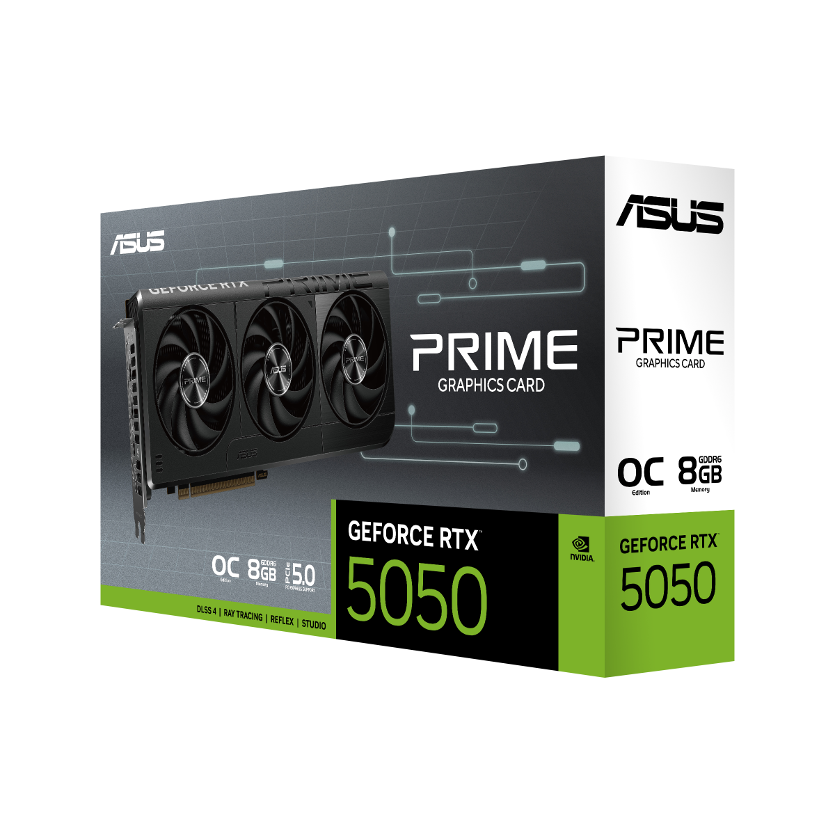 ASUS Prime GeForce RTX 5050 8GB GDDR6 OC Edition Gaming Grafikkarte 6