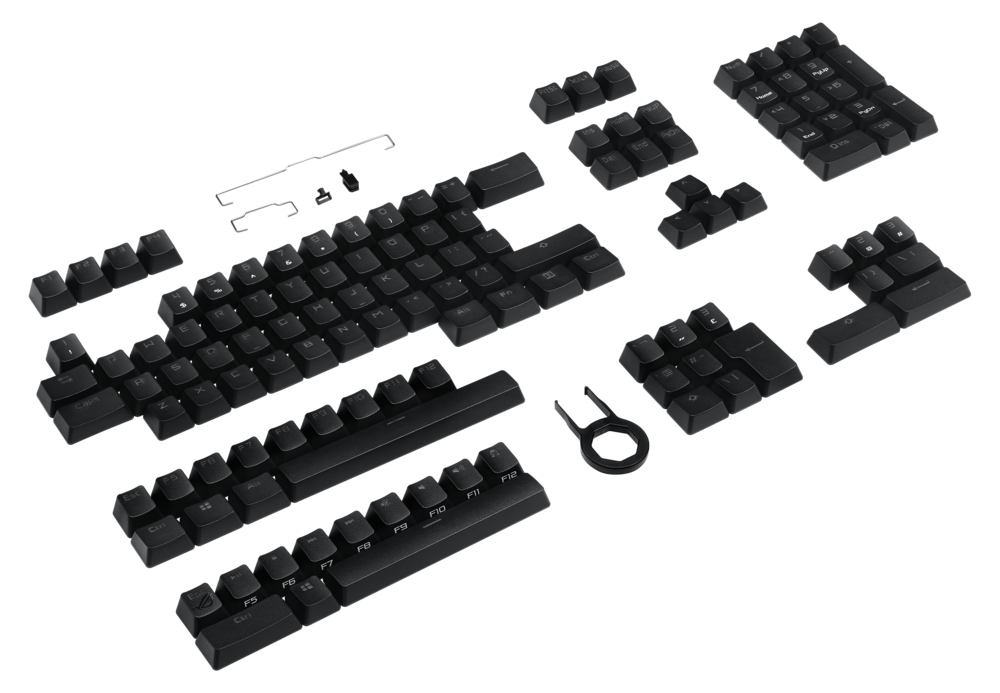 ASUS ROG PBT Doubleshot Keycap Set 4