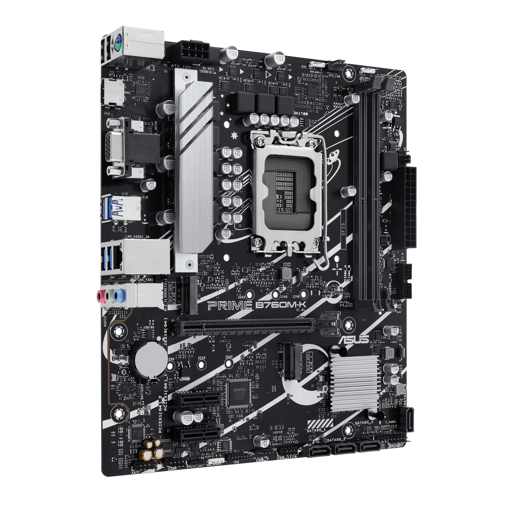 ASUS PRIME B760M-K Gaming Mainboard Sockel Intel LGA 1700 5