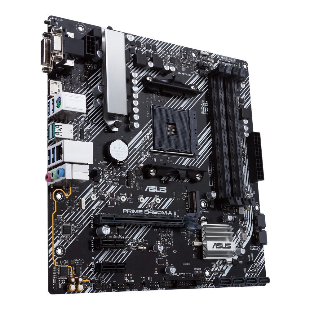 Asus Prime B450M-A II Mainboard Sockel AM4 6
