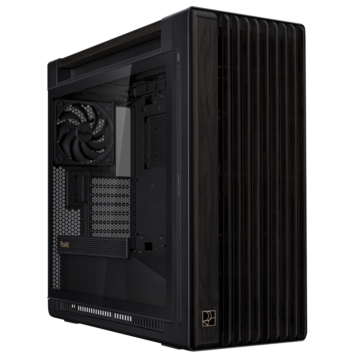 ASUS ProArt PA602 Wood Edition Tempered Glass E-ATX PC Gehäuse