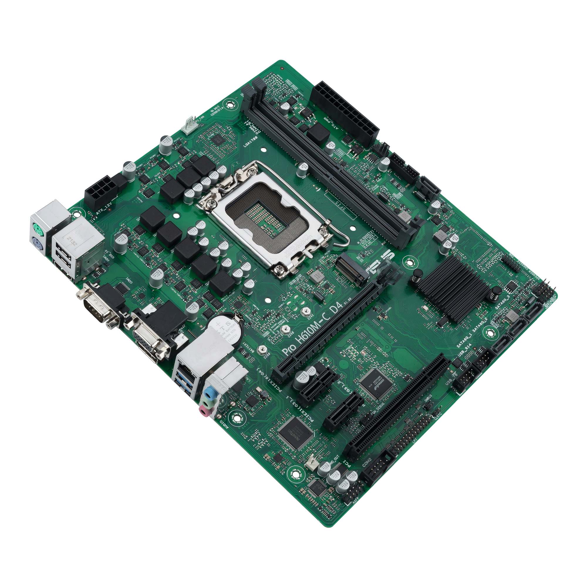 ASUS Pro H610M-C D4-CSM Business Mainboard Sockel Intel LGA 1700 6