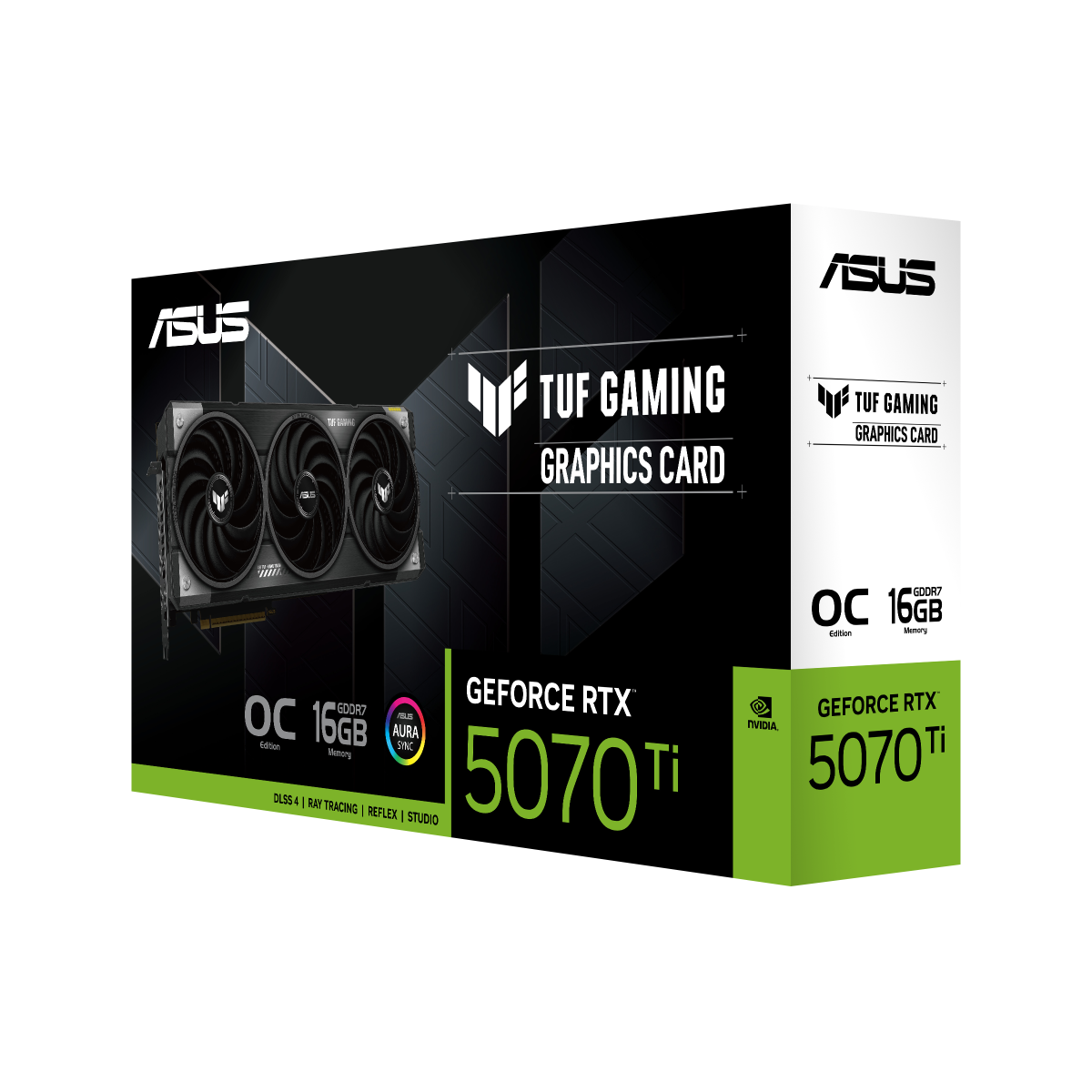ASUS TUF Gaming GeForce RTX 5070 Ti 16GB GDDR7 OC Edition Gaming Grafikkarte 7