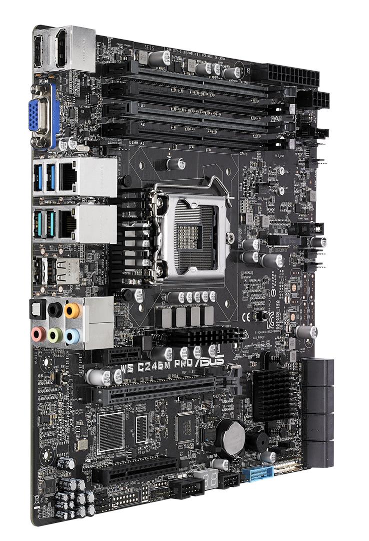 ASUS WS C246M Pro Workstation Mainboard Sockel 1151 7