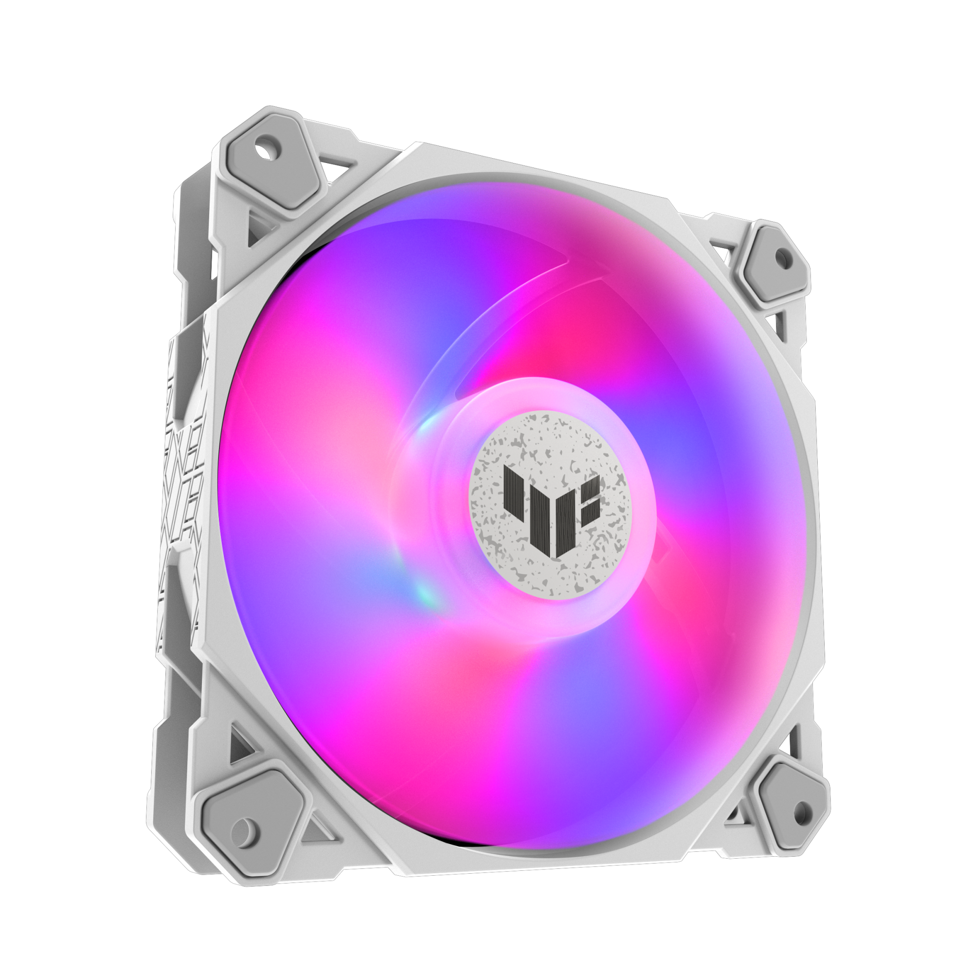 ASUS TUF Gaming TF120 ARGB-Gehäuselüfter White Edition - Single Pack 6