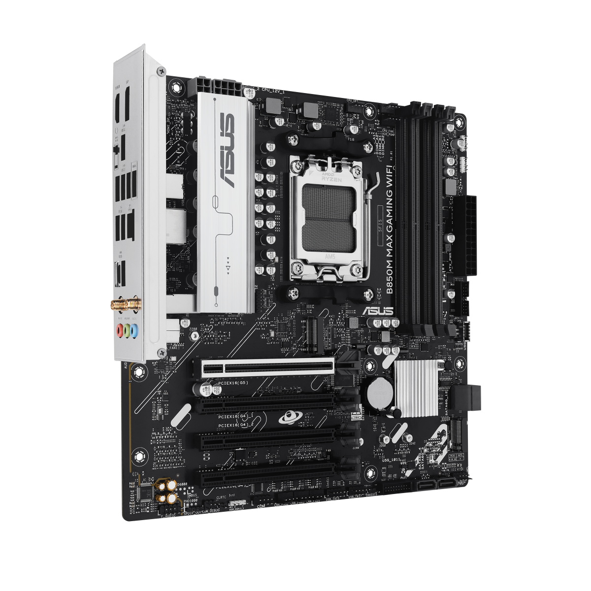 ASUS B850M MAX GAMING WIFI Mainboard Sockel AMD AM5