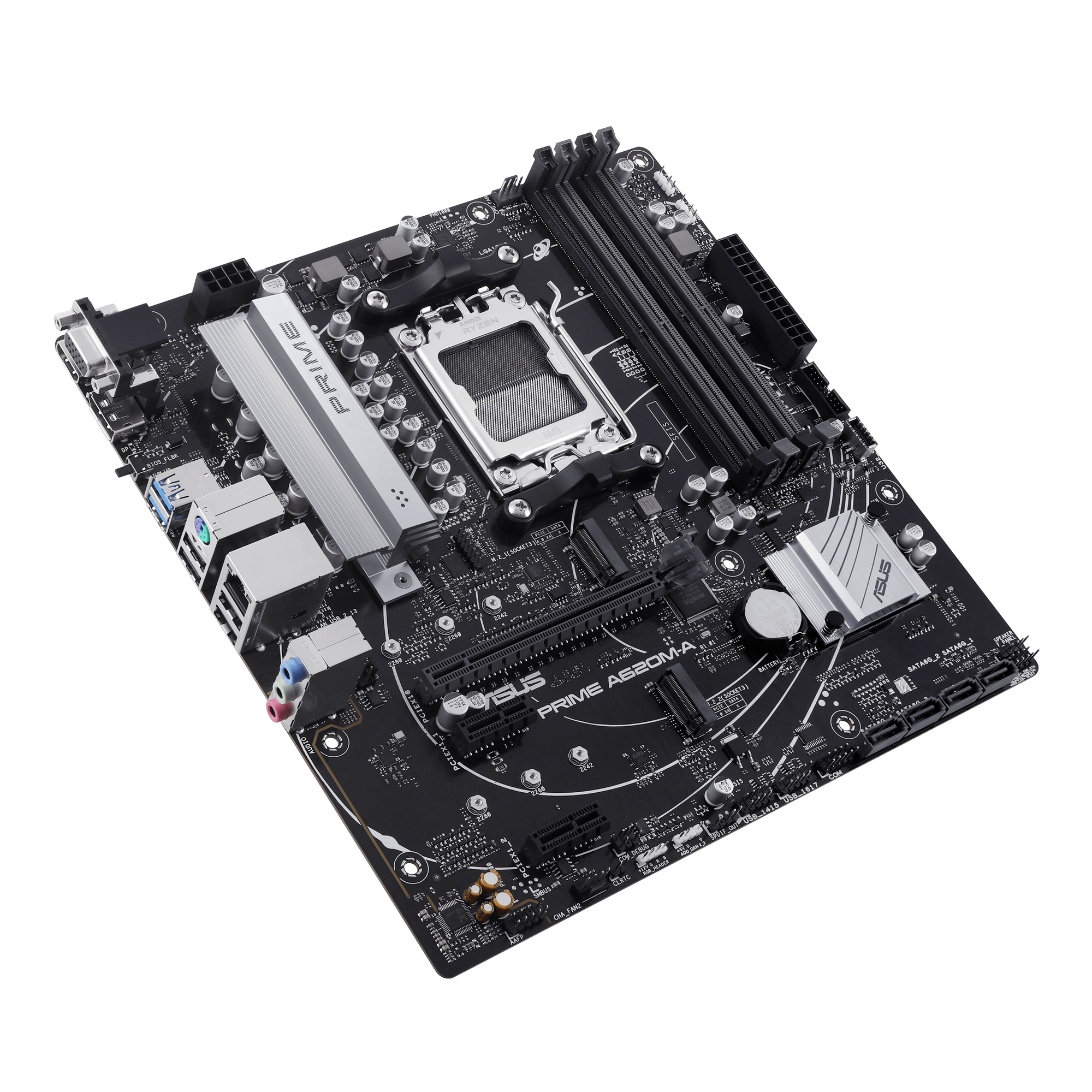 ASUS Prime A620M-A-CSM Mainboard Sockel AMD A620 4