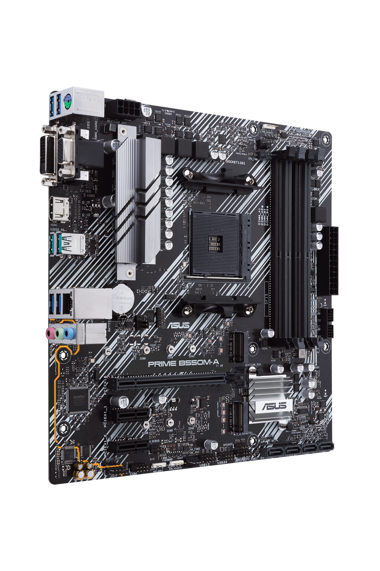 ASUS Prime B550M-A Gaming Mainboard Sockel AM4 7