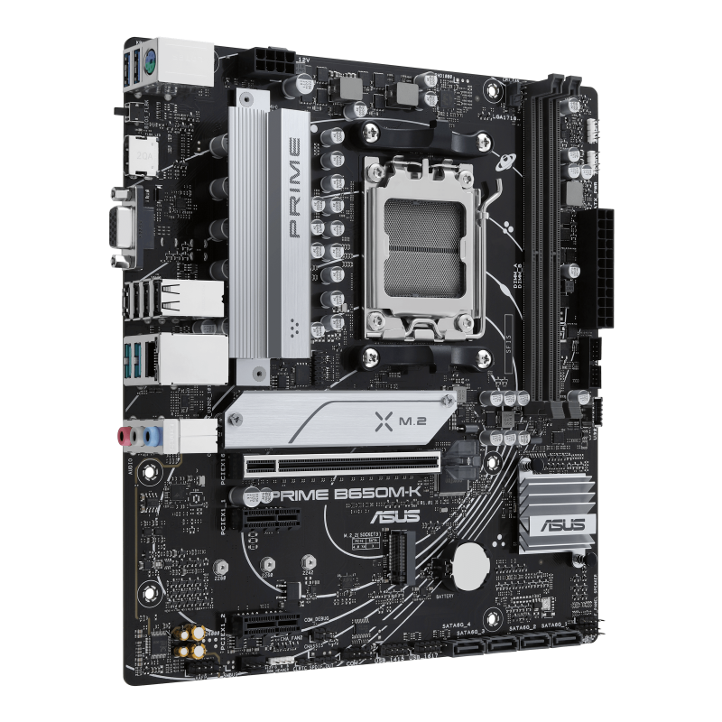 ASUS Prime B650M-K Mainboard Sockel AMD AM5 2