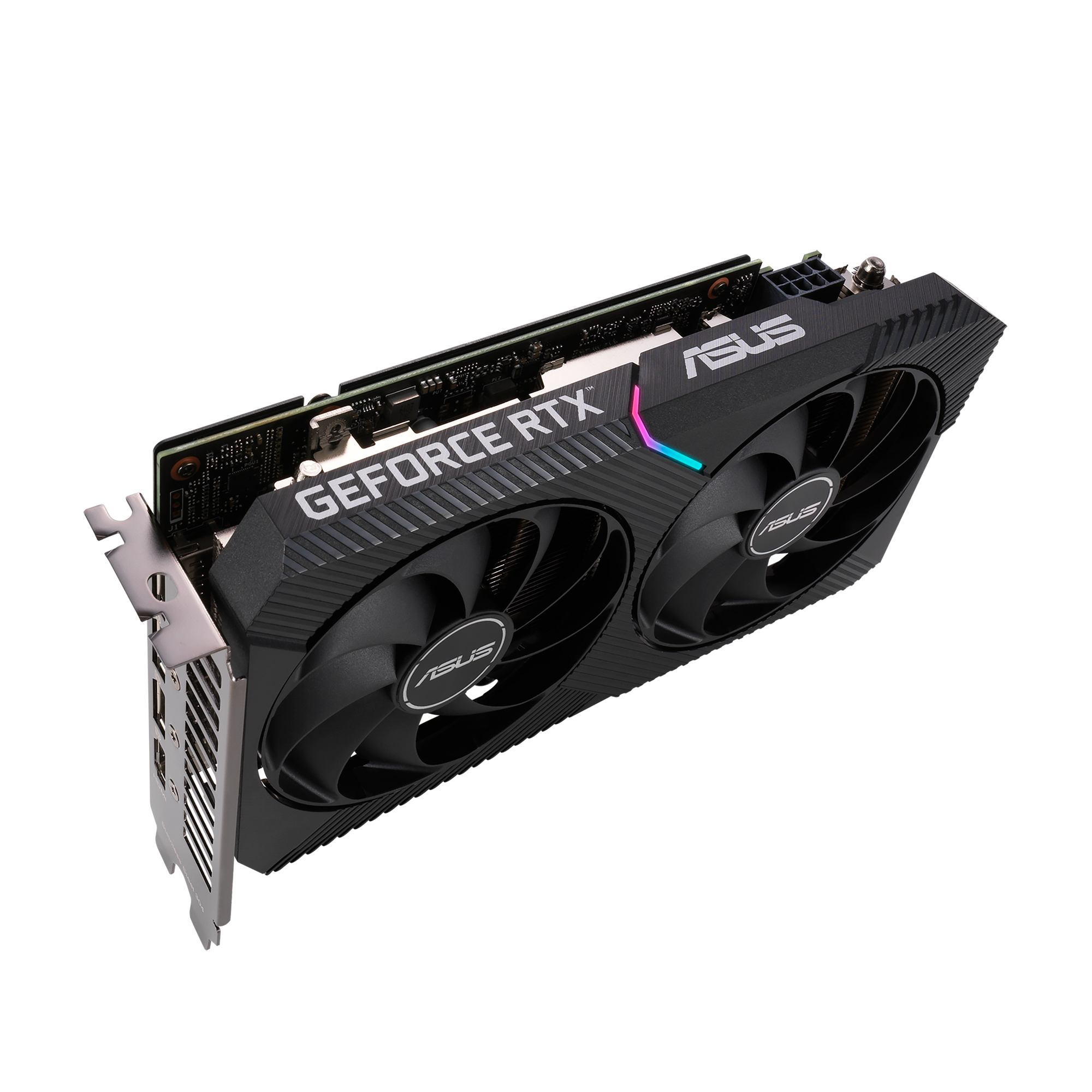 ASUS GeForce Dual RTX 3060 12GB V2 OC Edition Gaming Grafikkarte 7
