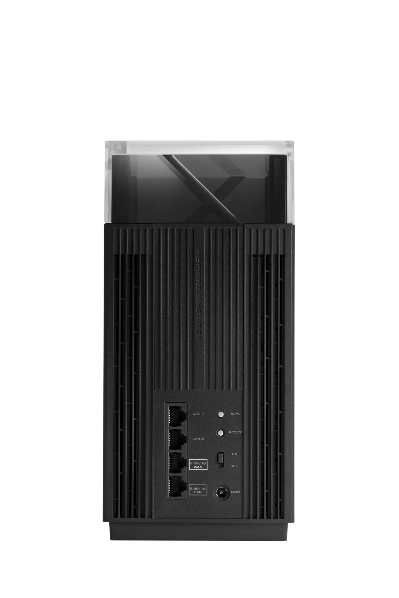 ASUS ZenWiFi Pro ET12 AXE11000 Tri-Band WiFi 6E Mesh System 1er Set kombinierbarer Router 2